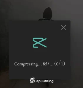 Compressing Video in CapCut