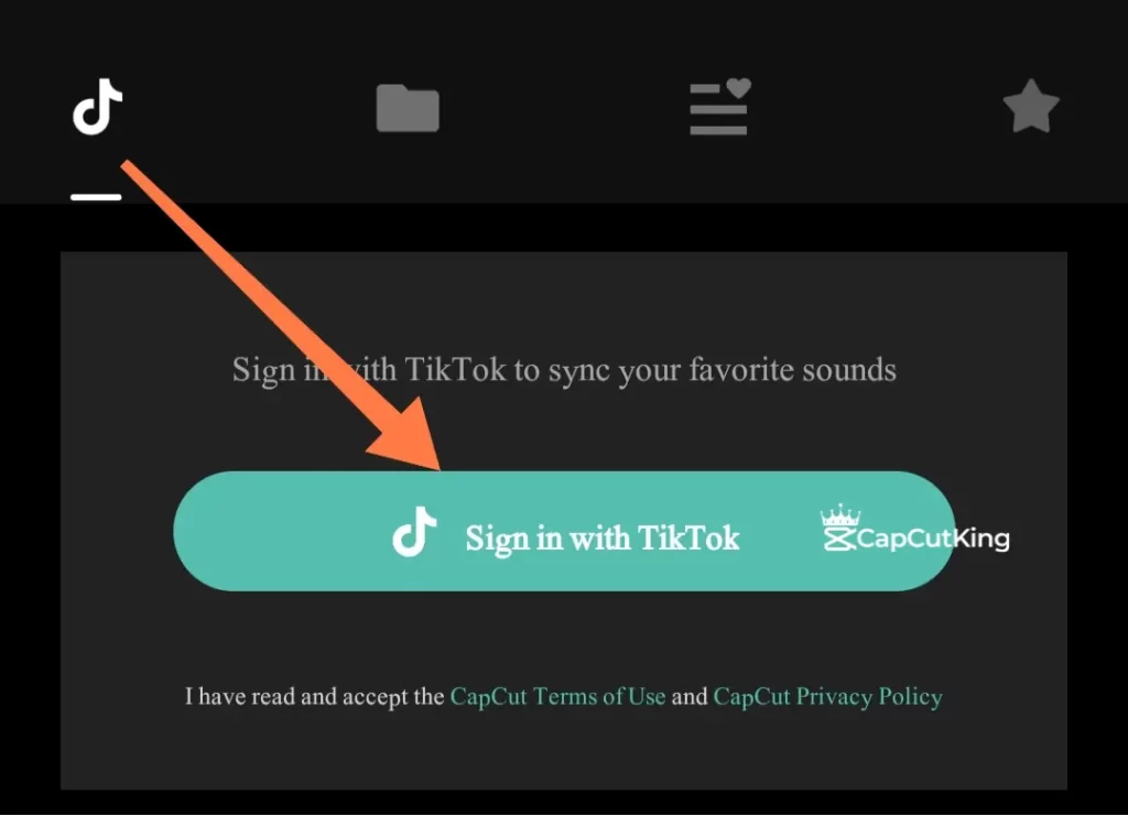 Sign in with Tiktok