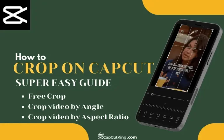How to Crop on Capcut?
